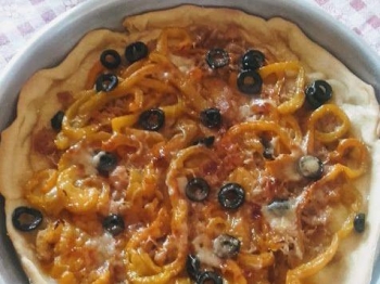 Torta salata tonno e peperoni